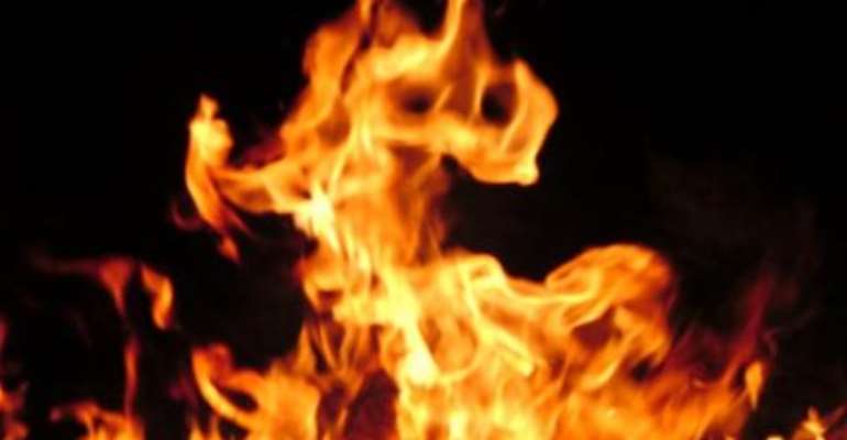 Fire at Tema industrial area